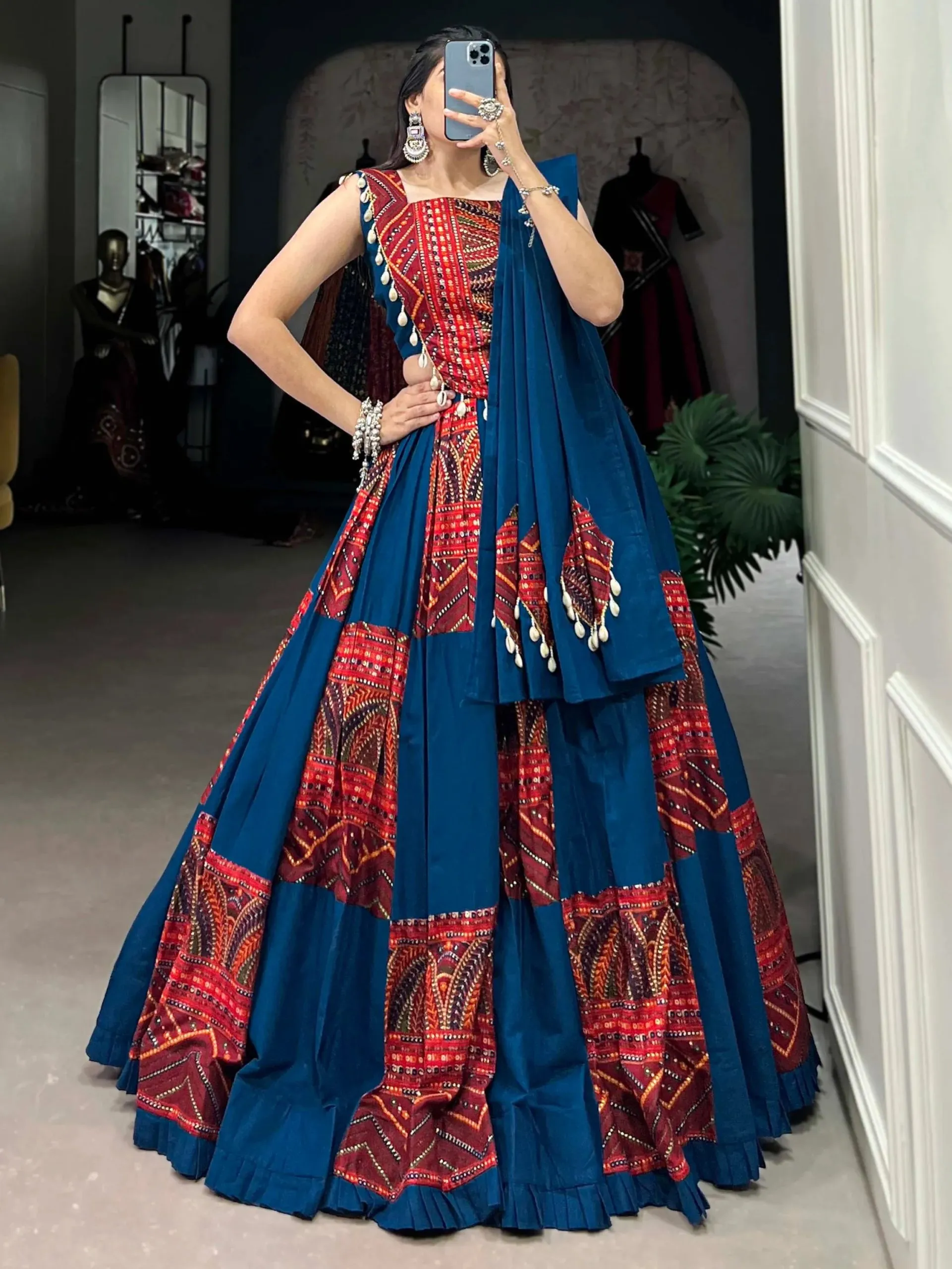 Garba Night lehenga Designs( Source: Social Media)