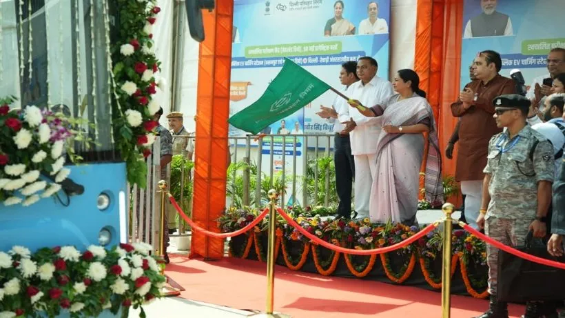CM Flagged Off DTC Buses