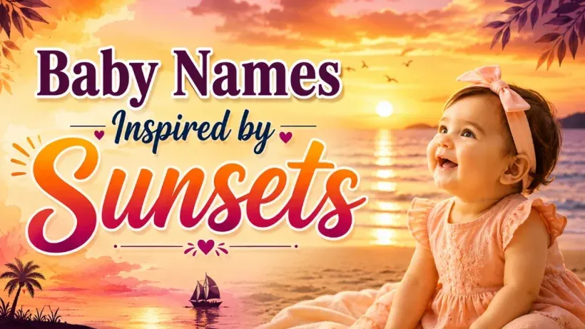Baby Names Inspired by Sunsets