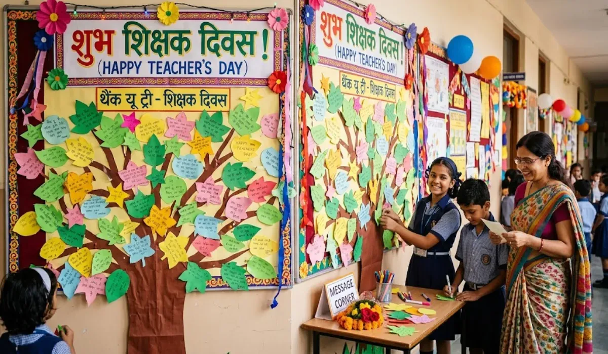 Teachers Day Decoration Ideas for School