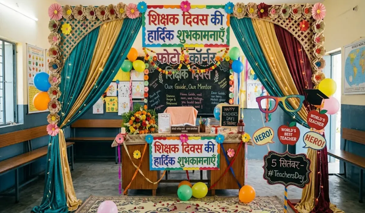 Teachers Day Classroom Decoration