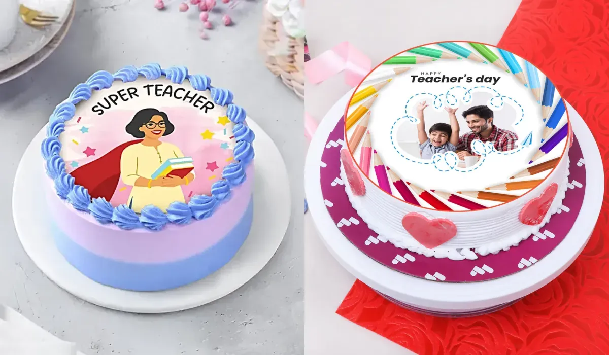 teachers day cake design