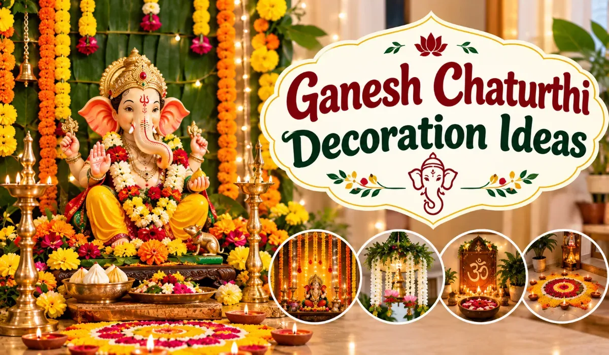 Ganesh Chaturthi Decoration Ideas