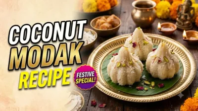 Coconut Modak Recipe in Hindi