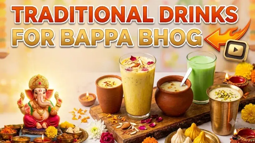 Traditional Drinks for Bappa Bhog