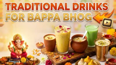 Traditional Drinks for Bappa Bhog
