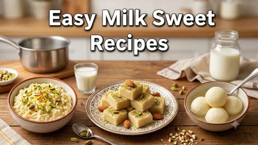 Easy Milk Sweet Recipes