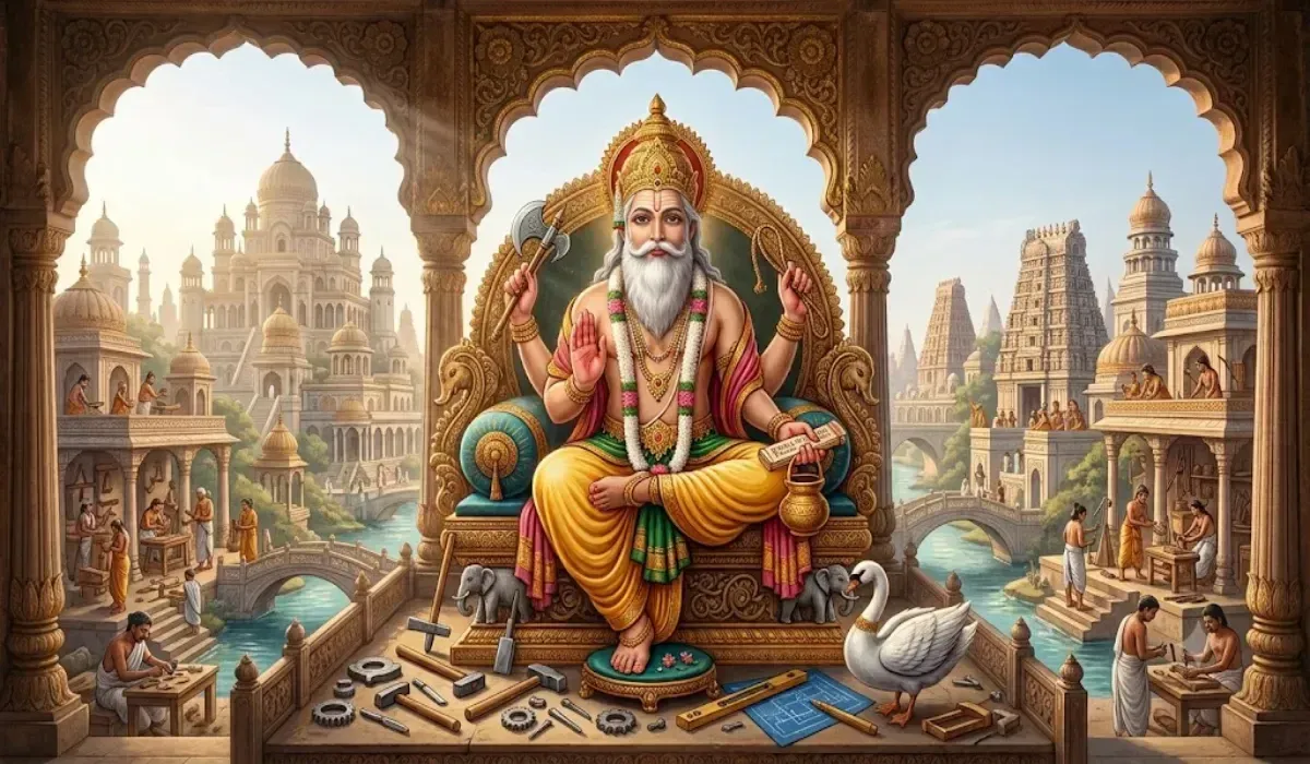 Vishwakarma Puja Wishes 2026 Hindi