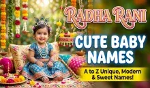 Radha Rani Cute Baby Names
