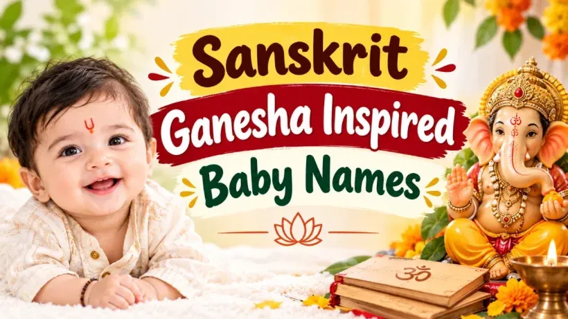 Sanskrit Ganesha Inspired Baby Names
