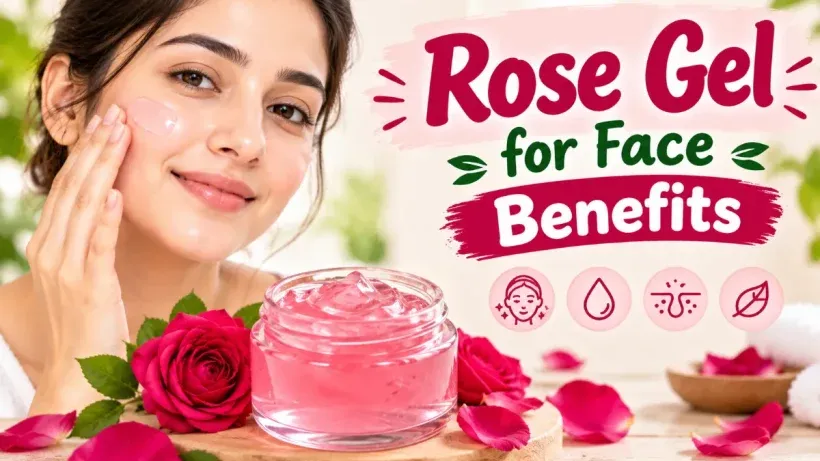 Rose Gel for Face Benefits