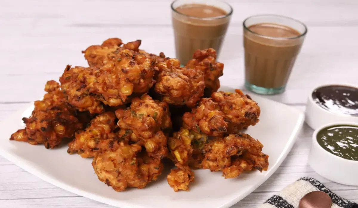 Sweet corn pakoda recipe