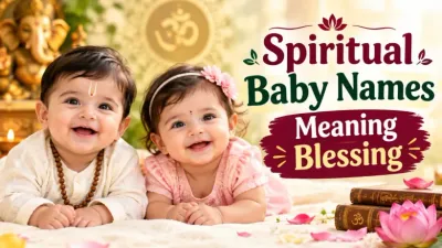 Spiritual Baby Names Meaning Blessing