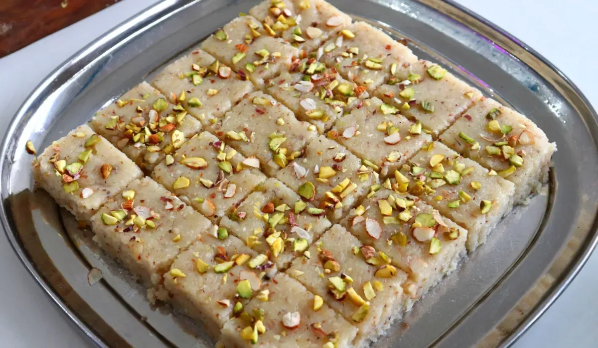 Easy Makhana katli recipe