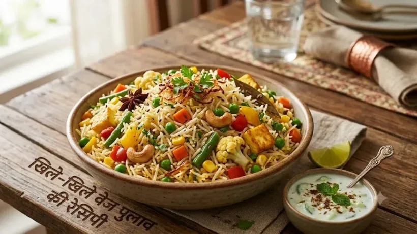 Veg Pulav Recipe