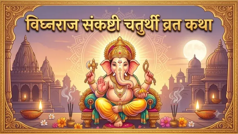 Vighnaraja Sankashti Chaturthi Vrat Katha Hindi