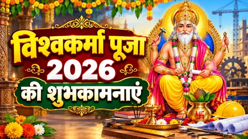 Vishwakarma Puja Wishes 2026 Hindi