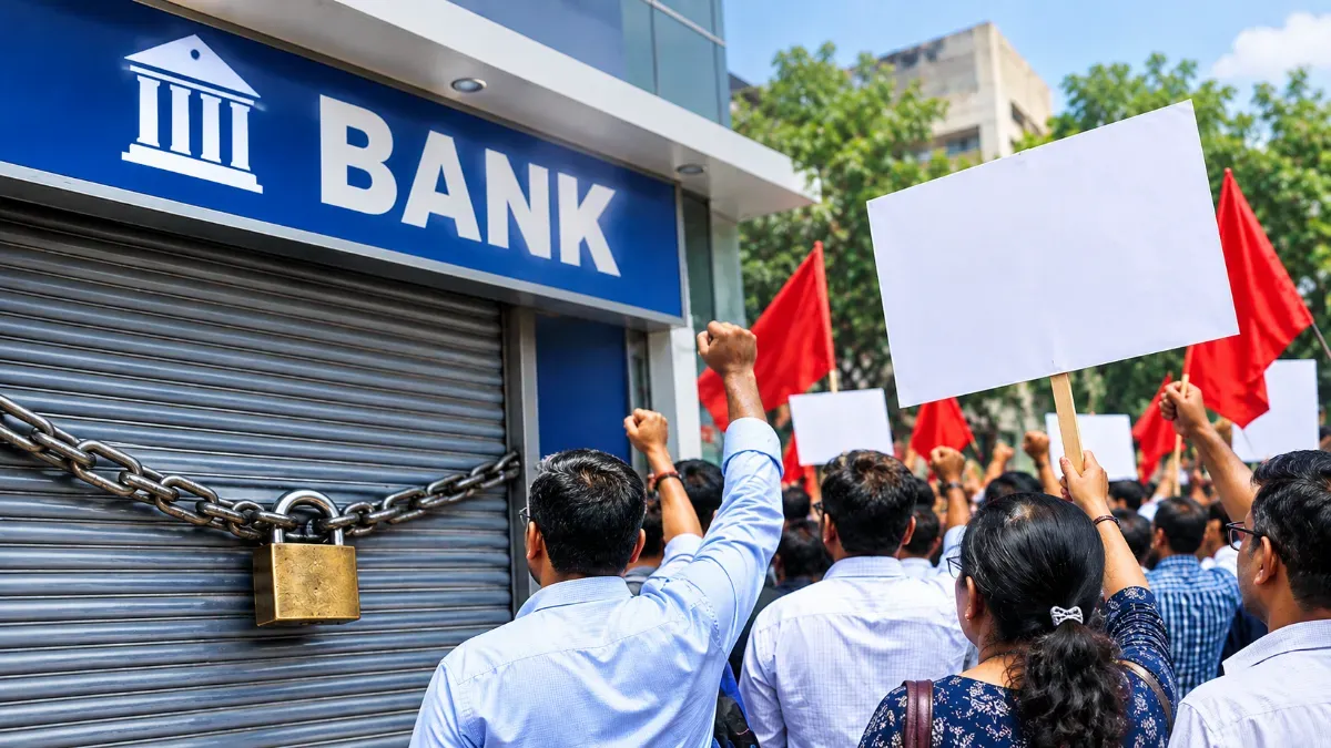 Haryana Bank Strike