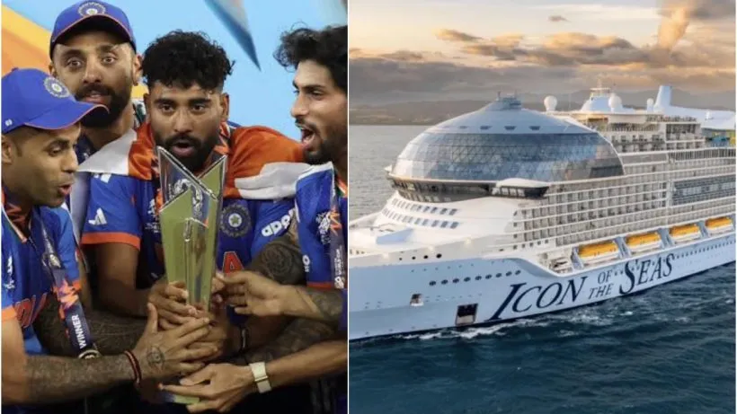 Indian Team Staying On Cruise