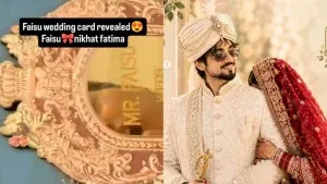 Faisal Shaikh latest Update