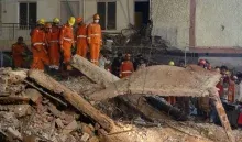 Satya Niketan Building Collapse FIR