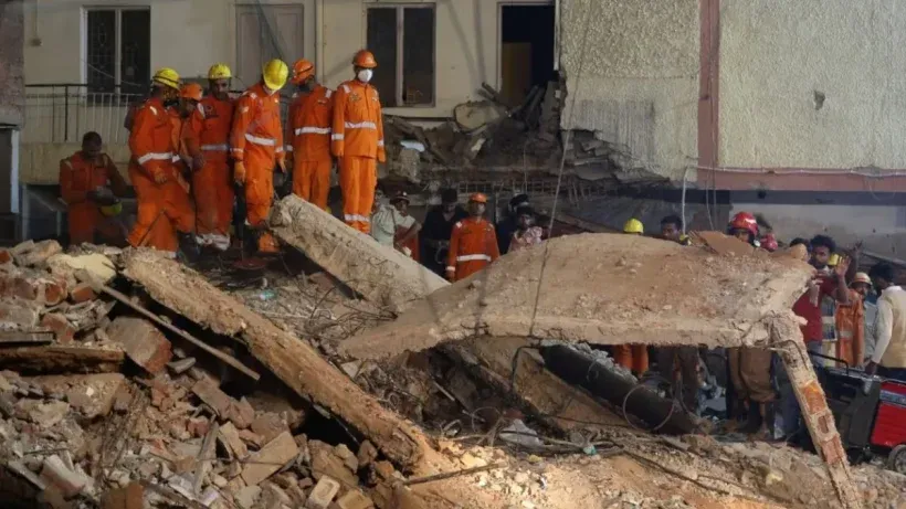 Satya Niketan Building Collapse FIR