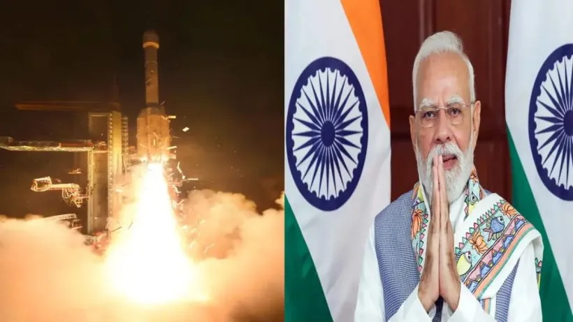 ISRO EOS-05 Satellite Launch (credit social media )