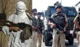 Handwara Hybrid Terrorist Module (credit social media)
