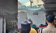 Bhopal Petrol Bomb Attack (credit social media )