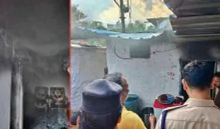 Bhopal Petrol Bomb Attack (credit social media )