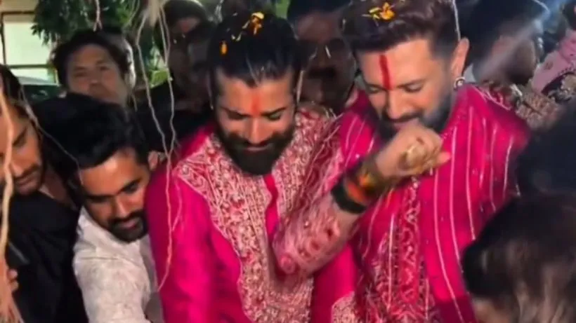 Chirag Paswan Ganpati Visarjan (credit social media )