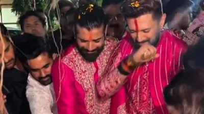 Chirag Paswan Ganpati Visarjan (credit social media )