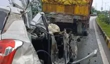 Jamshedpur National Highway Accident (credit social media )