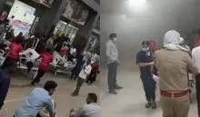 NIMS Hospital Jaipur Fire (credit social media )