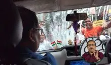 Kunal Ghosh Car Attack (credit social media )