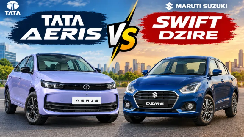 Tata Aeris vs Maruti Swift Dzire
