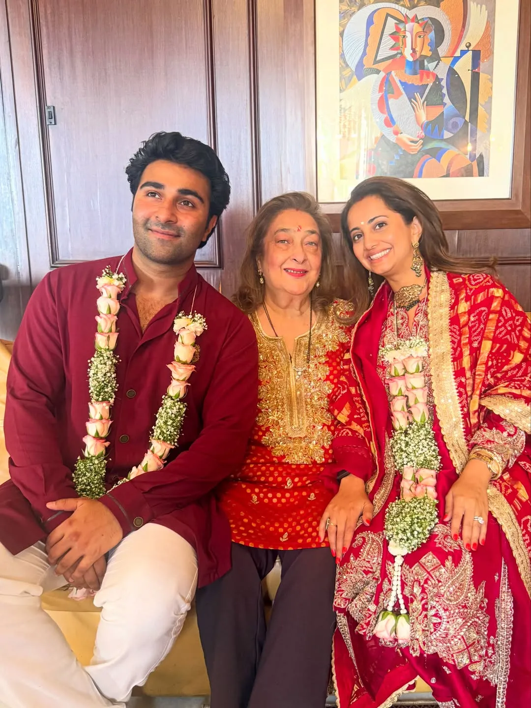 Aadar Jain Official Wedding