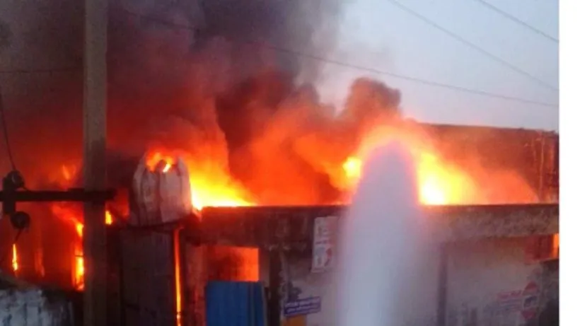 Ritesh Industries Fire