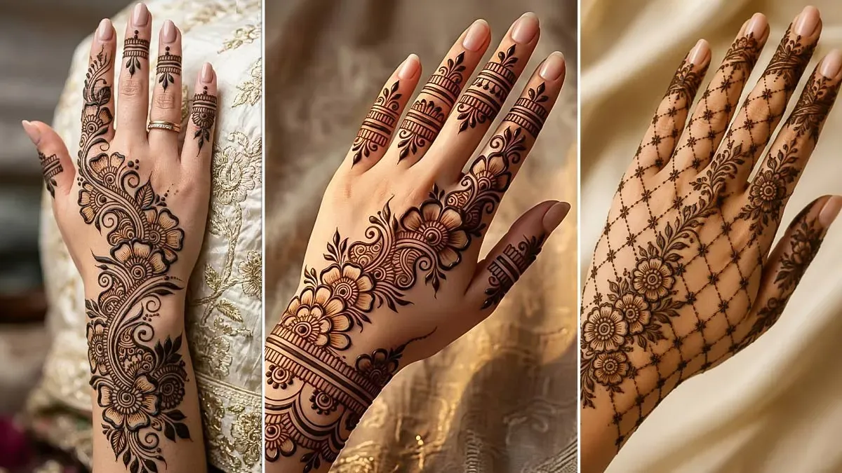 navratri mehndi designs( Source: Social Media)