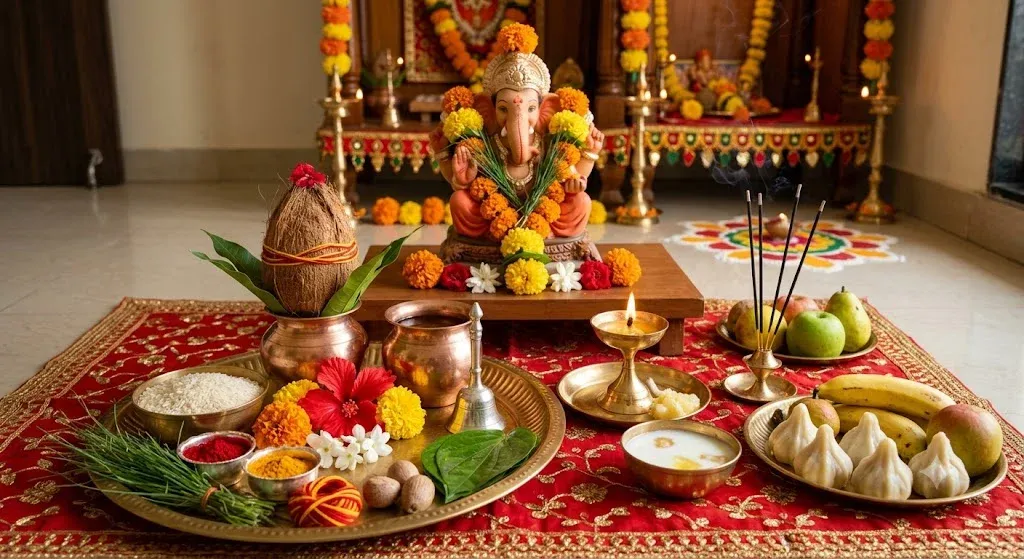 Ganesh Chaturthi 2026 Puja Samagri
