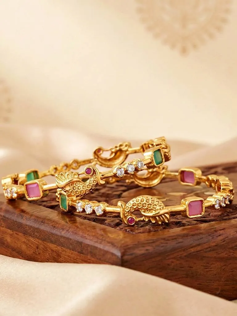 Peacock Design Latest Kada For Janmashtami( Source: Social Media)