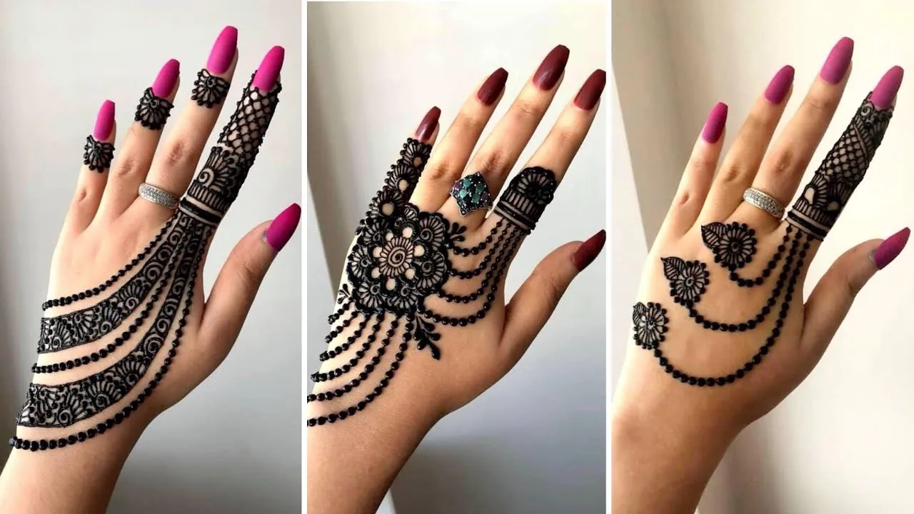 navratri mehndi designs( Source: Social Media)