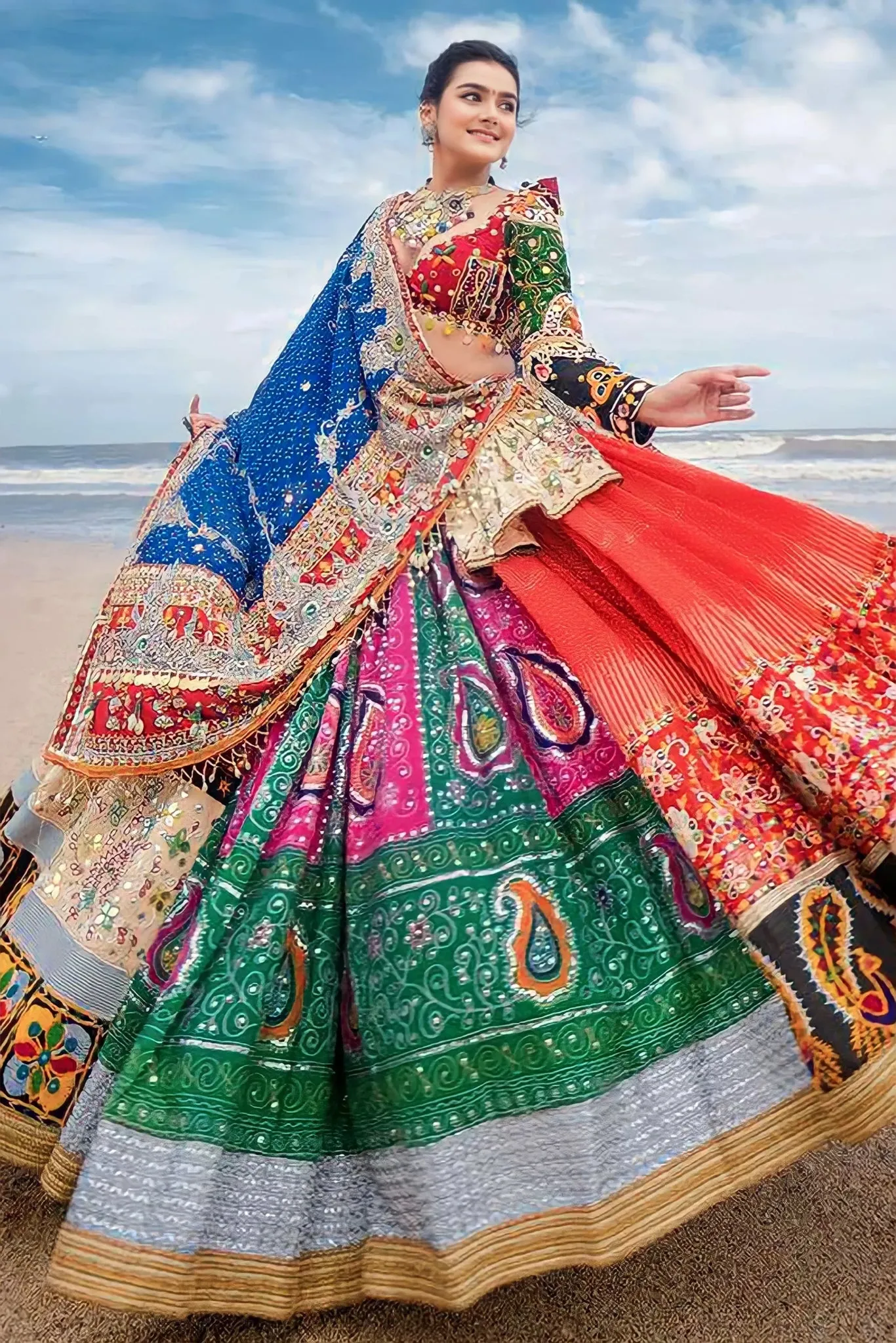 lehnga designs for Garba( Source: Social Media)