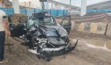 Mumbai BMW car Accident
