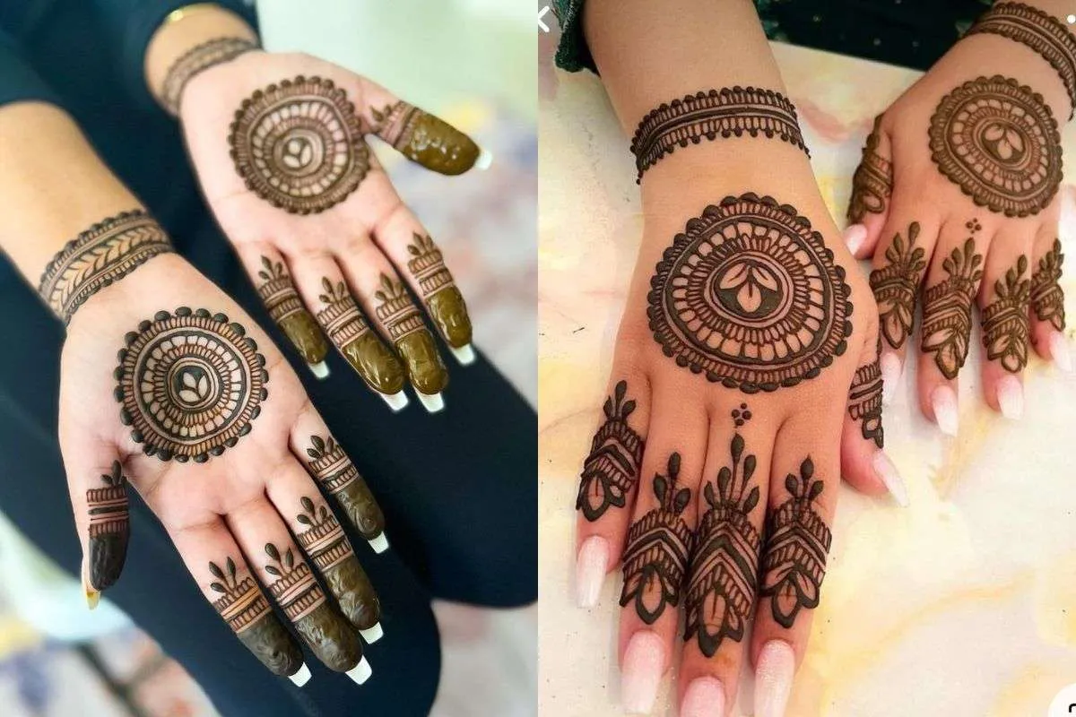 navratri mehndi designs