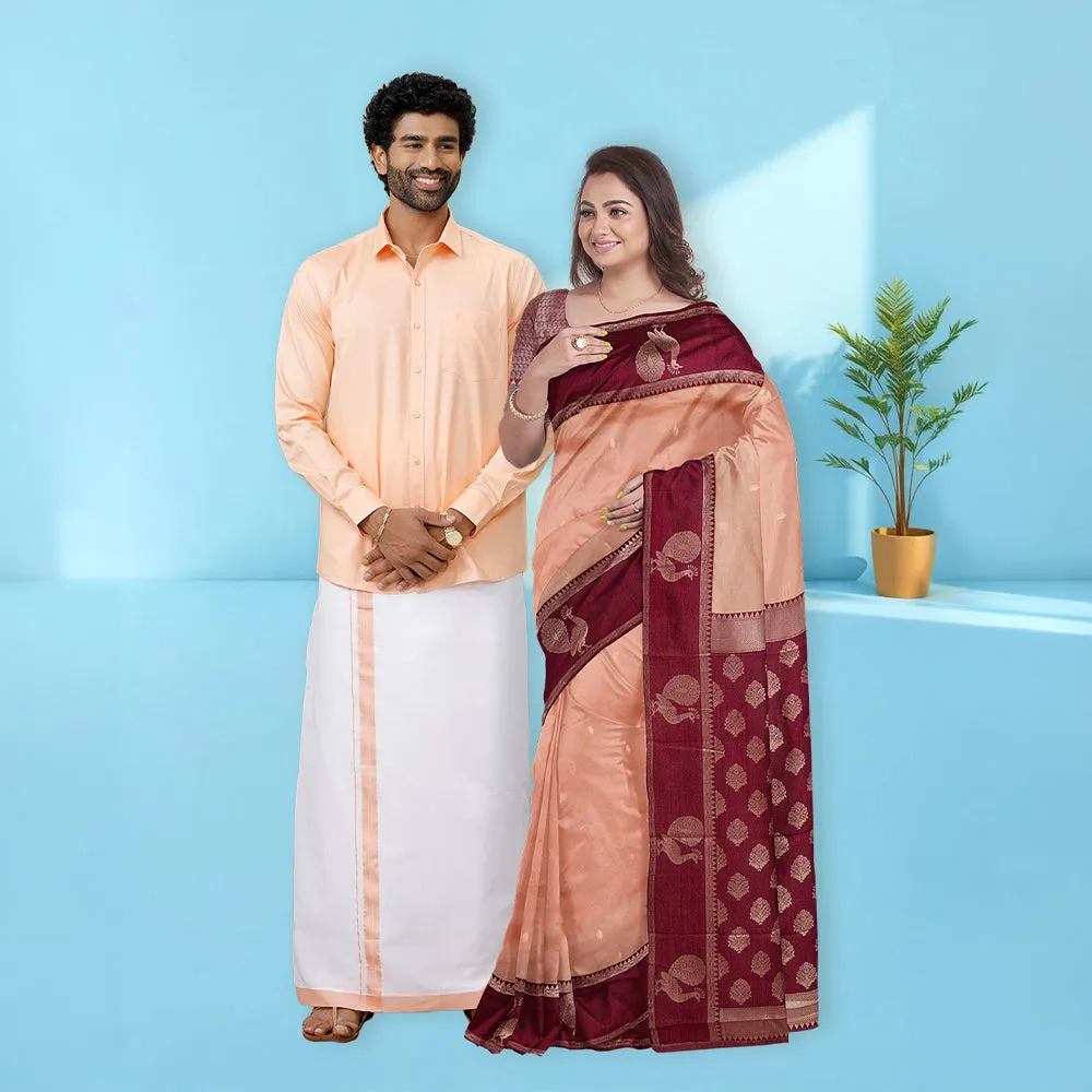 Couple Outfit Ideas for Durga Puja( Source: Social Media)