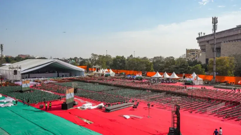 Delhi Police NOC to Congress rally