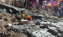 House Collapse in Chhatari Town