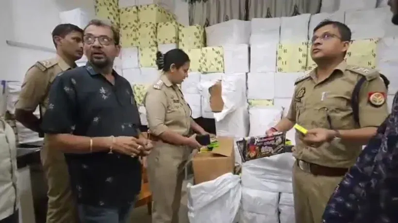 Varanasi Police Raid (credit social media )
