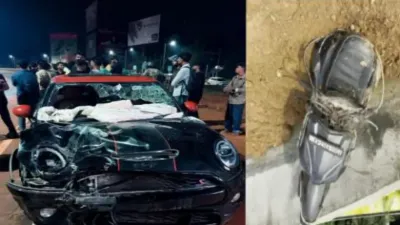 Kerala Mini Cooper Accident